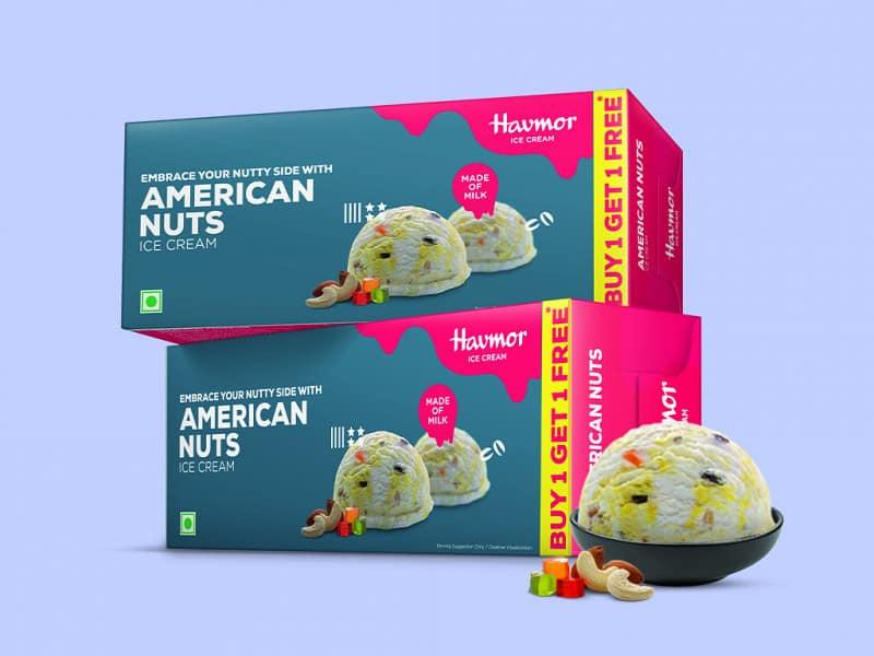 Havmor American Nuts Ice Cream