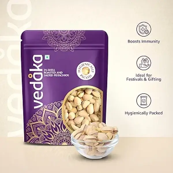Vedaka Premium Pistachios (Roasted & Salted)