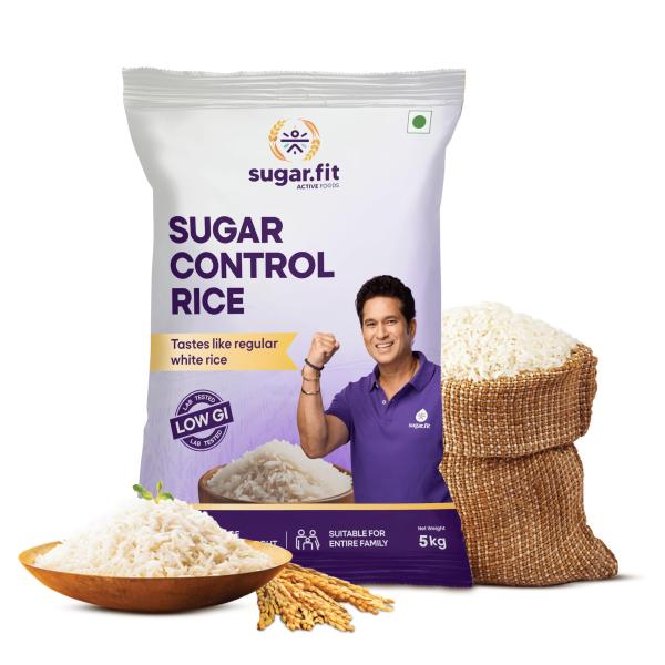 Sugar.fit Sugar Control Rice (Sona Masoori)