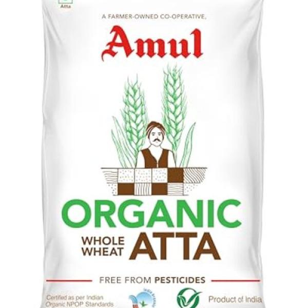 Amul Organic Whole Wheat Atta