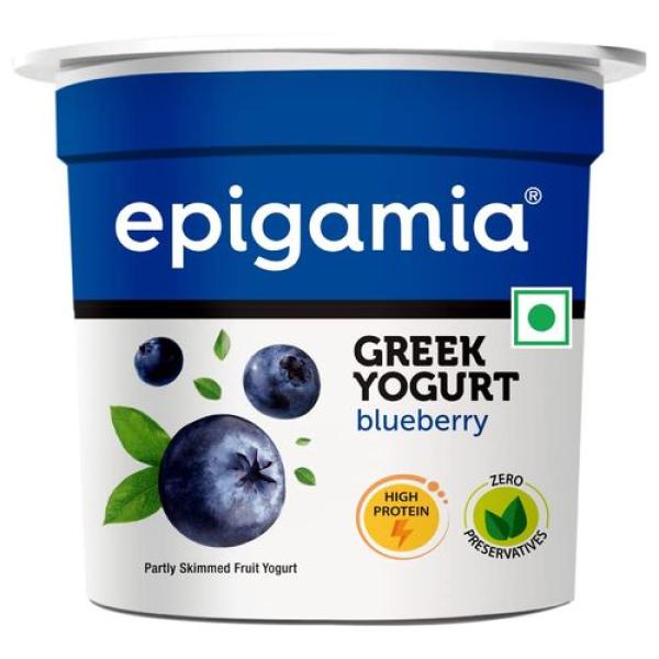 Epigamia Greek Yogurt (Blueberry)