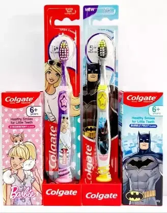 Colgate Kids Toothbrush (Batman/Barbie)
